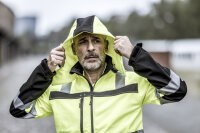 Nitras neongelbe Kapuze 7171K Softshell