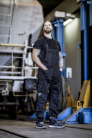 7004 // schwarzes Arbeitsshirt Nitras MOTION TEX LIGHT