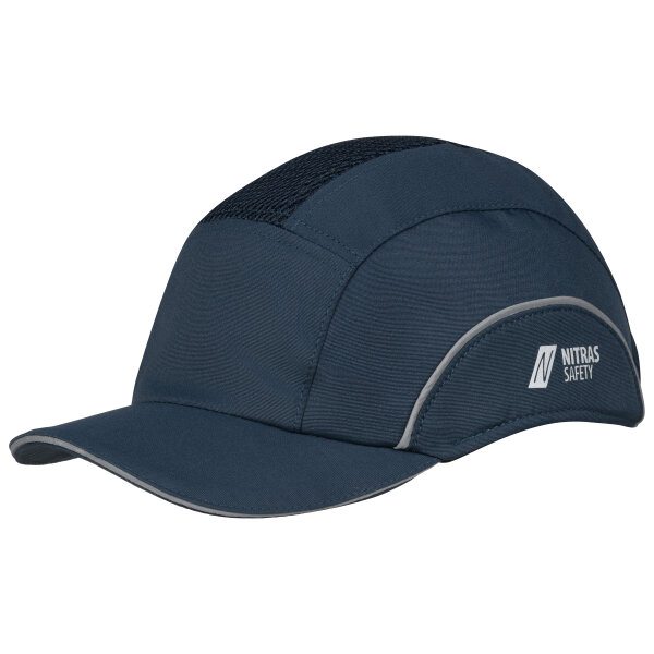 Nitras 9552 // LITE SHIELD PRO Schirmmütze in Schwarz, Blau, Neongelb und Neonorange
