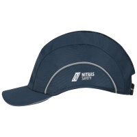 Nitras 9552 // LITE SHIELD PRO Schirmmütze in Schwarz, Blau, Neongelb und Neonorange